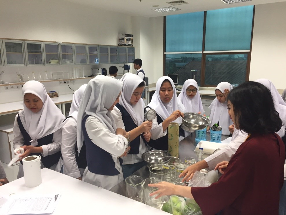 Fieldtrip SMA ASBJ to Indonesia International Institute for Life-Sciences