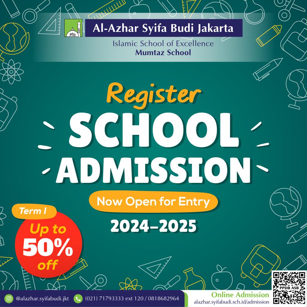 School Admission Term I | Al-Azhar Syifa Budi Jakarta