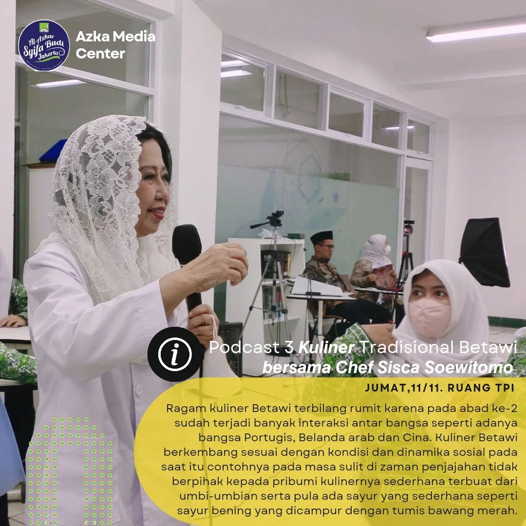 Kuliner Tradisional Betawi dan Filosofinya | SMP Al-Azhar Syifa Budi Jakarta